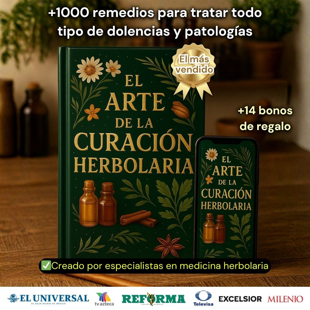 El Arte de la Curación Herbolaria + 14 BONOS EXCLUSIVOS🎁
